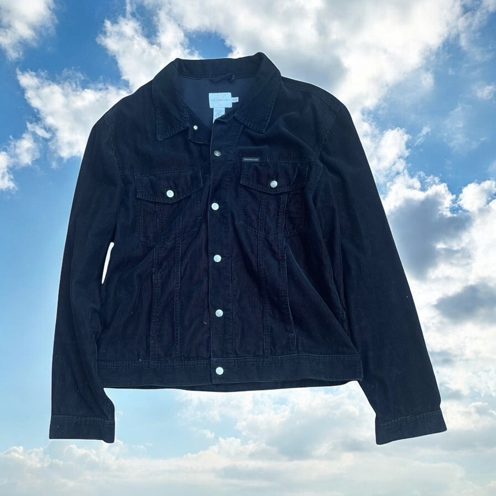Calvin Klein Jeans Charcoal Corduroy Shirt